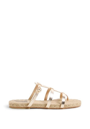 Castañer Milos leather sandals - Gold