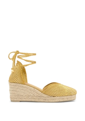 Castañer Cora wedge espadrilles - Yellow