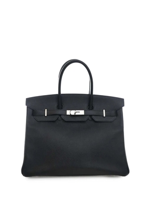 Hermès Pre-Owned 2014 Epsom Birkin Retourne 35 handbag - Black