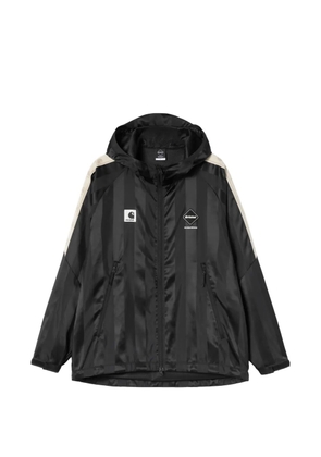 Carhartt WIP x F.C.Real Bristol Warm Up hooded jacket - Black