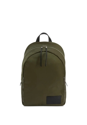 Jil Sander logo-patch zipped backpack - Green