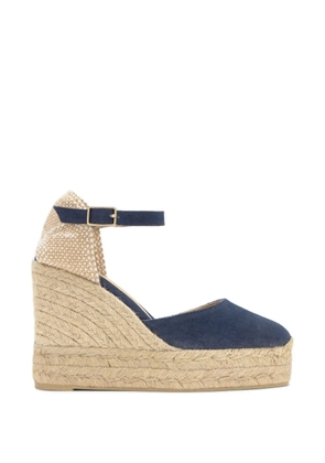 Castañer Carol wedge espadrilles - Blue