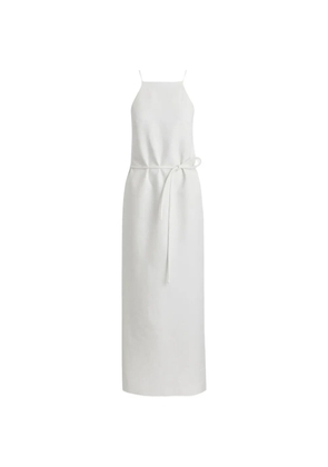 Scanlan Theodore Pencil belted maxi dress - White