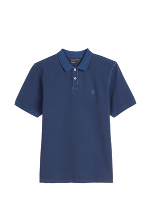 Marc O'Polo embroidered-logo polo shirt - Blue