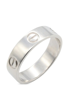 Cartier 2020s Love screw-detail ring - Silver