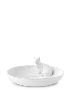 Astier De Villatte Chat cat-motif ceramic bowl - White