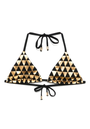 Cynthia Rowley Olympia bikini top - Black