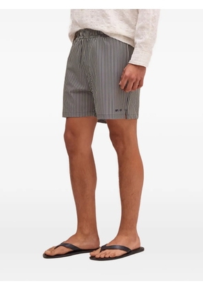 NN07 Holiday striped swim shorts - Blue