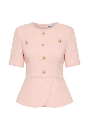 Rebecca Vallance Elvie peplum top - Pink