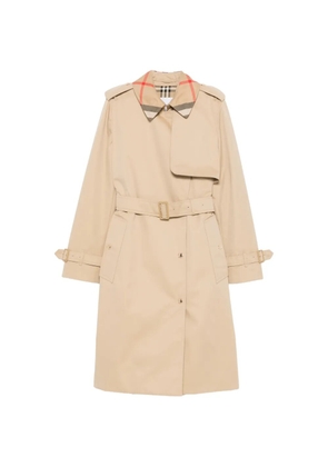 Burberry belted double-breasted trench coat - Neutrals
