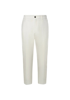 BE ABLE pleated elasticated-waist trousers - Neutrals