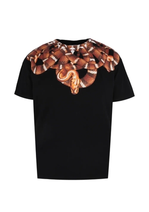 COUNTY OF MILAN snake-print T-shirt - Black