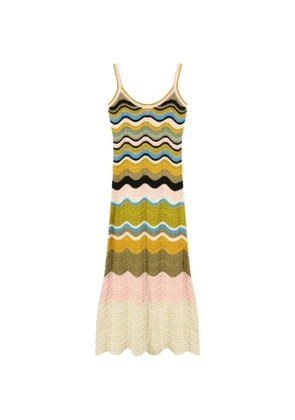 La DoubleJ Chevron sundress - Neutrals