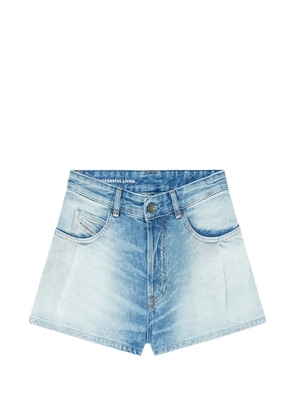 Diesel faded denim shorts - Blue