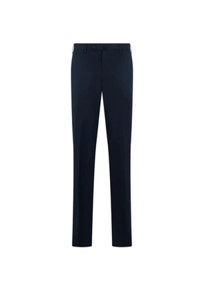 slowear pressed-crease straight-leg trousers - Blue