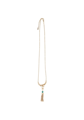 Chloé Pre-Owned tassel pendant necklace - Gold