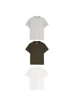 Jil Sander short-sleeves T-shirts (set of three) - Green