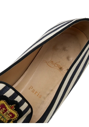 Christian Louboutin Pre-Owned Havanana spiked loafers - Black