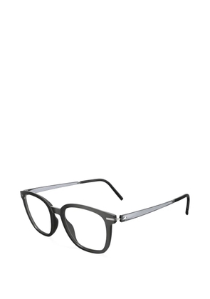 Silhouette Vibrant Horizon matte-finish glasses - Black