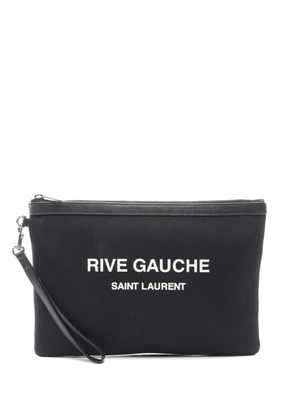 Saint Laurent Pre-Owned 2000s Rive Gauche clutch bag - Black