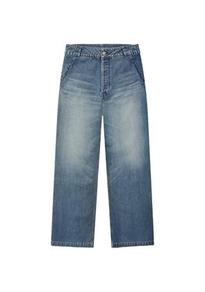 Fear Of God washed-effect whiskered jeans - Blue