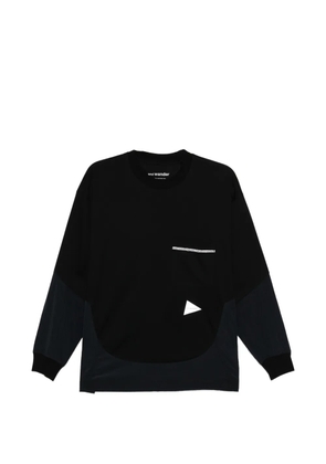 and Wander Combi T-shirt - Black