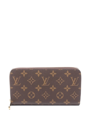 Louis Vuitton Pre-Owned 2021s Zippy Monogram wallet - Brown