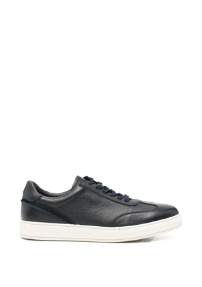 SERGIO MORETTI FIRENZE leather sneakers - Blue