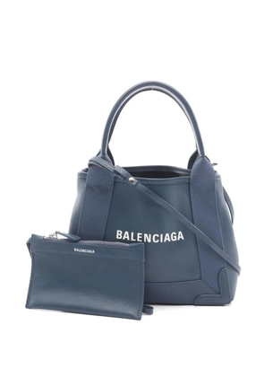 Balenciaga Pre-Owned 2000s Navy Cabas XS handbag - Blue