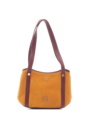Loewe Pre-Owned anagram shoulder bag - Orange