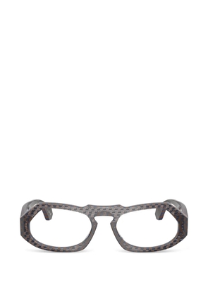 Alain Mikli geometric-frame glasses - Blue