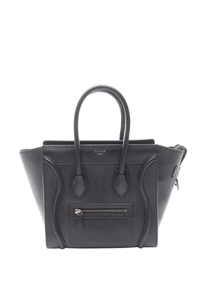 Celine Pre-Owned 2010-2026 Micro Luggage tote bag - Black