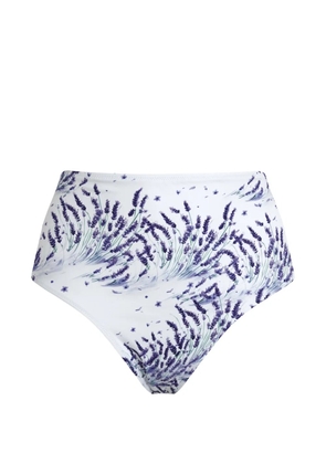 Vilebrequin lavender-print bikini bottoms - White