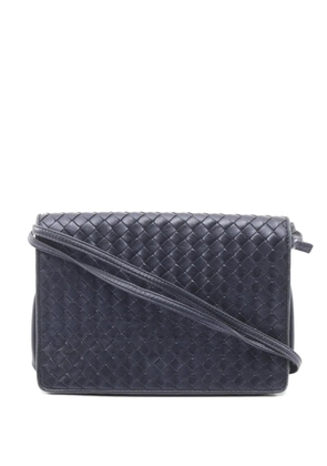 Bottega Veneta Pre-Owned 2000s Intrecciato shoulder bag - Blue