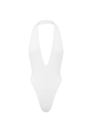 Myra Swim Ralph halterneck swimsuit - White
