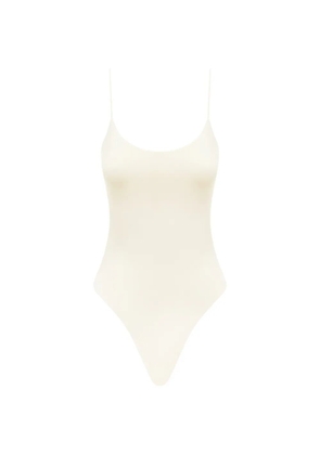Myra Swim Yves high-leg swimsuit - Neutrals