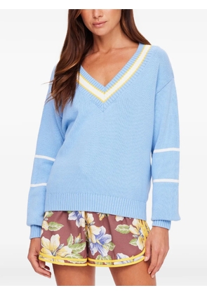 The Upside Rever Josette V-neck sweater - Blue
