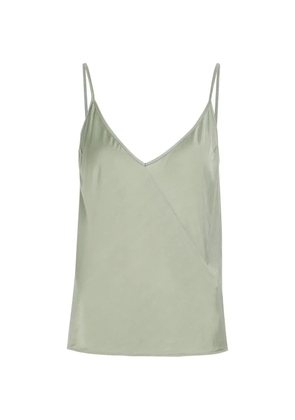 Rick Owens Lilies wrap-style spaghetti-strap top - Green