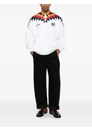 adidas logo-embroidered jacket - White