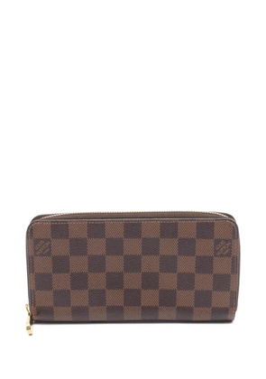 Louis Vuitton Pre-Owned 2017 Damier Ebene Zippy wallet - Brown