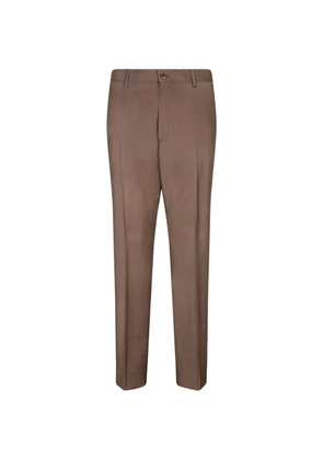 Costumein pressed-crease tailored trousers - Brown