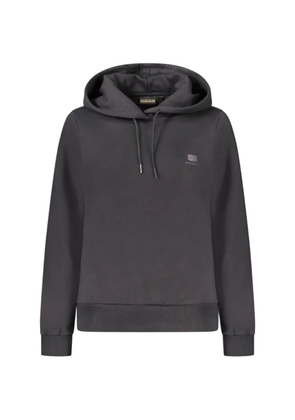 Napapijri logo-print drawstring hoodie - Black