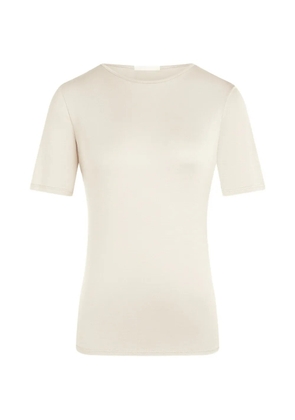 12 STOREEZ Cassiopeia silk T-shirt - White