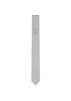 Thom Browne Browne 65 jacquard tie - Grey