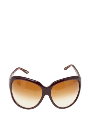TOM FORD Eyewear Sabine oversized sunglasses - Brown