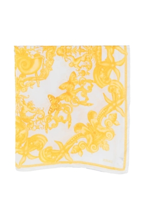 Versace Pre-Owned 2005s Barocco-print scarf - Blue