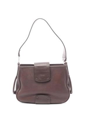Chloé Pre-Owned 2000s leather shoulder bag - Brown