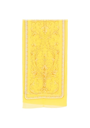 Versace Pre-Owned 2000s Barocco-print scarf - Yellow