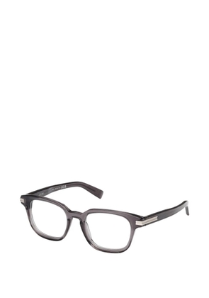 Zegna rectangle-frame glasses - Grey