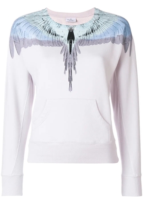 COUNTY OF MILAN Wings crew-neck sweatshirt - Pink